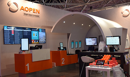 PADS4, AOPEN, ISE, Integrated Systems Europe, ISE 2018, ISE 2019, Digital Signage, Visitor Management, IoT